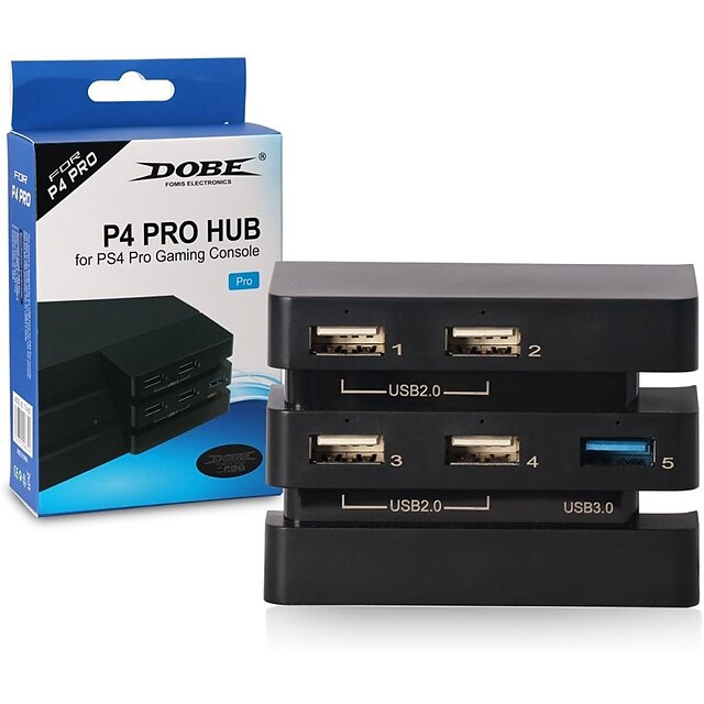  USB-Hub Voor PS4 Prop ,  USB-Hub USB-Hub Metaal / ABS 1 pcs eenheid