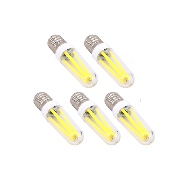  5pcs 4 W LED Λάμπες Πυράκτωσης 300 lm E14 G9 T LED χάντρες Με ροοστάτη Θερμό Λευκό Ψυχρό Λευκό 220-240 V / 5 τμχ / RoHs