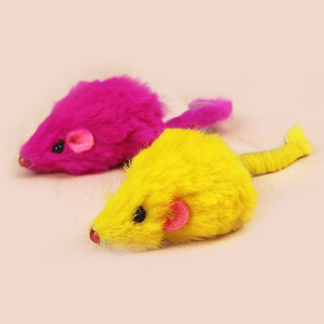  Cat Teasers Cat Kitten Pet Toy Mouse Textile Gift
