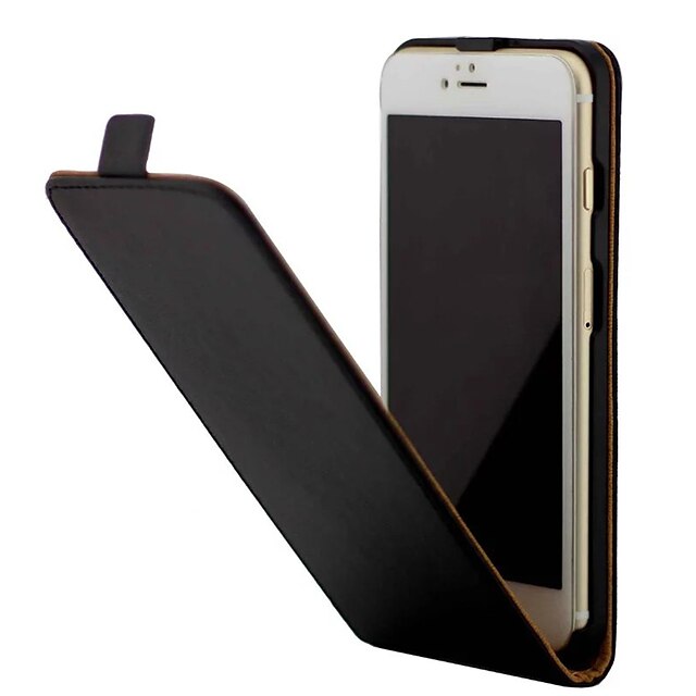  Capinha Para Apple iPhone 7 Plus / iPhone 7 / iPhone 6s Plus Antichoque / Flip Capa Proteção Completa Sólido Rígida PU Leather