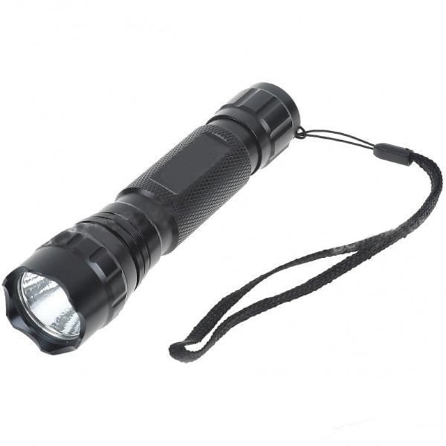  LED Flashlights / Torch 1000 lm LED 1 Emitters 5 Mode Camping / Hiking / Caving Everyday Use Cycling / Bike / Aluminum Alloy / IPX-4