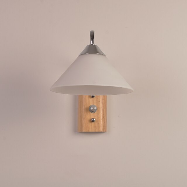  Contemporâneo Moderno Luminárias de parede Madeira / Bambu Luz de parede 110-120V / 220-240V 60 W / E12 / E14 / E26 / E27