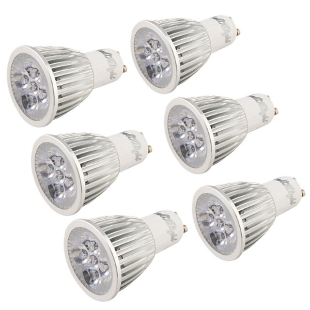  6db 5 W LED szpotlámpák 400-450 lm GU10 5 LED gyöngyök Nagyteljesítményű LED Dekoratív Meleg fehér Hideg fehér 220-240 V 110-130 V / 6 db. / RoHs