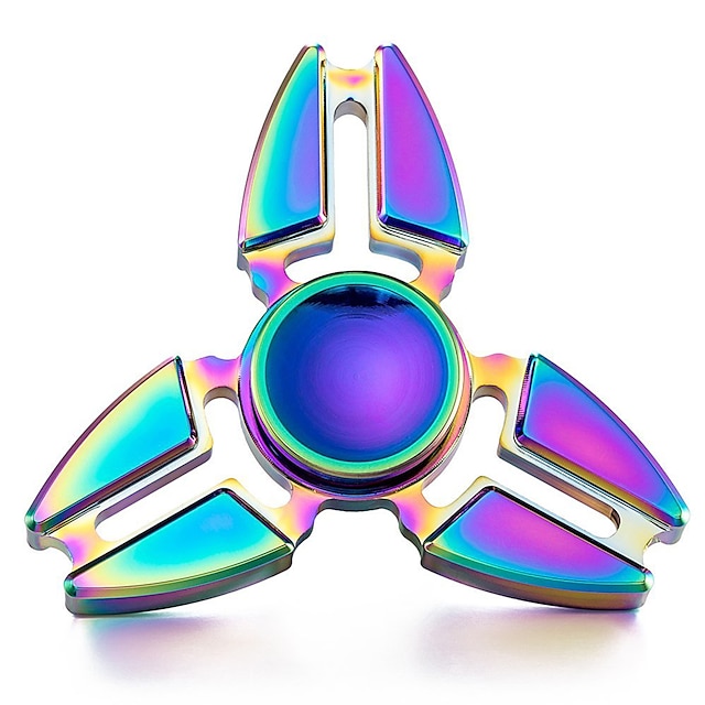  Fidget Spinner Hand Spinner High Speed for Killing Time Stress and Anxiety Relief Focus Toy Office Desk Toys Relieves ADD, ADHD, Anxiety, Autism Kid's Adults' Girls' Metalic