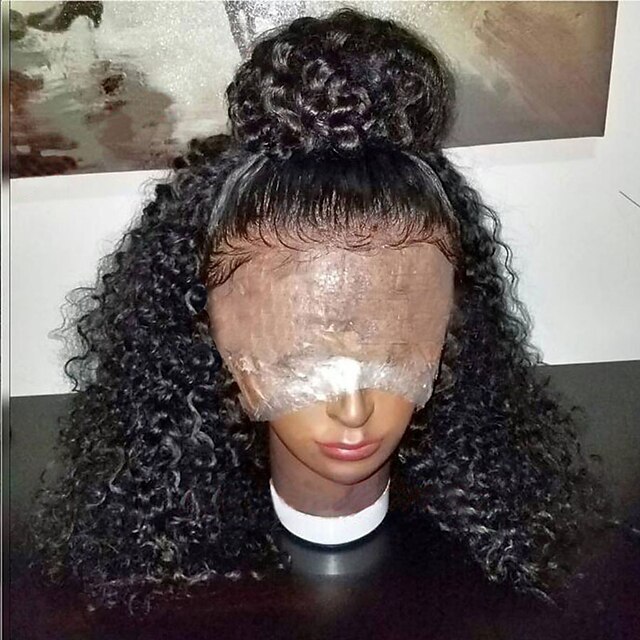  new style curly brazilian full lace wigs with baby hair glueless full lace human hair lace wigs for african americans 130% density naturtal hairline