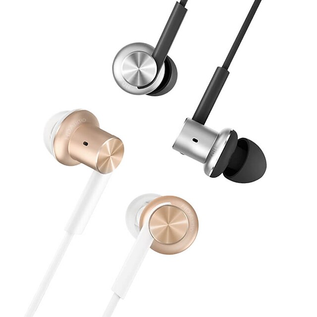  Xiaomi Mi In-Ear Headphones Pro No ouvido Com Fio Fones híbrido Aluminum Alloy Celular Fone de ouvido Com Microfone Isolamento de ruído