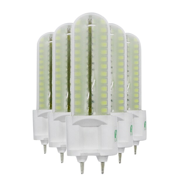  YWXLIGHT® 10 W 850-950 lm G12 LED-lamper med G-sokkel T 104 LED perler SMD 2835 Dekorativ Varm hvit / Kjølig hvit 220-240 V / 5 stk. / RoHs