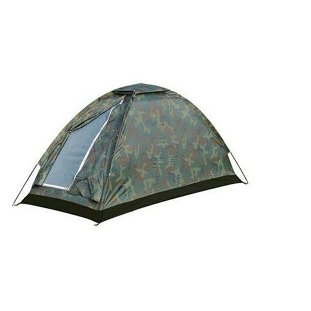  1 personne Tente Unique Tente de camping Une pièce Tente pliable pour Camping Voyage CM