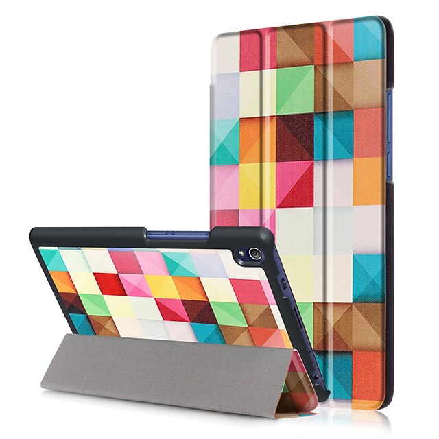  Capinha Para Lenovo Capa Proteção Completa / Tablet Cases Rígida PU Leather