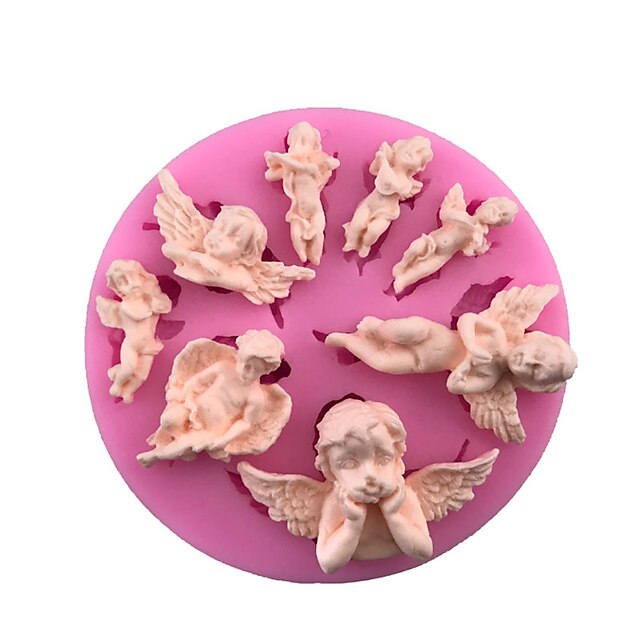  Little Angel Silicone Cake Mold Candy Fondant Kitchen Baking Tools