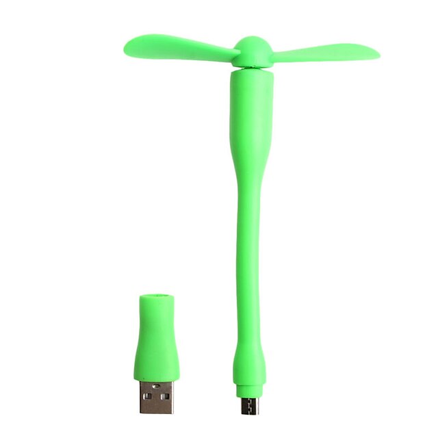  Usb / Android Combo Mini Mobile Phone Fan Holding Small Fan