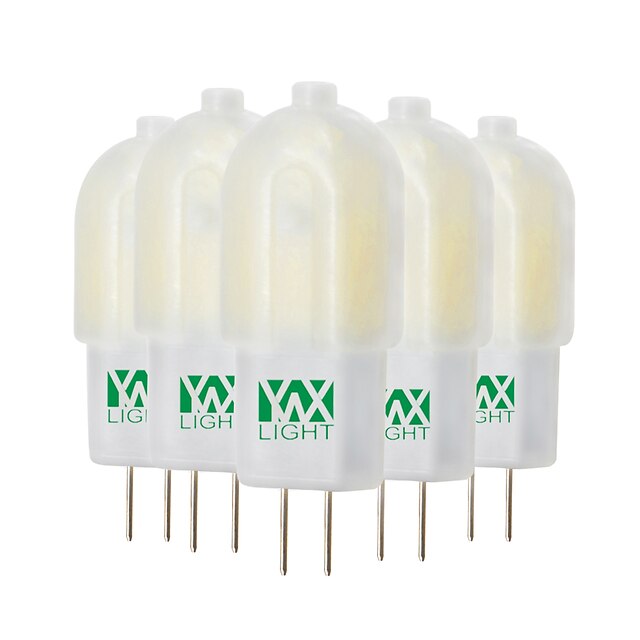  YWXLIGHT® 5pçs 3W 300-400 lm Luminárias de LED  Duplo-Pin T 18 leds SMD 2835 Branco Quente Branco Frio Branco Natural 12V