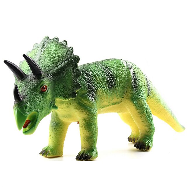  Drakar och dinousaurier Dinosaur Figur Triceratops Jurassic Dinosaur Tyrannosaurus Rex Plast Barn Festfavör, leksaker för vetenskaplig presentutbildning för barn och vuxna