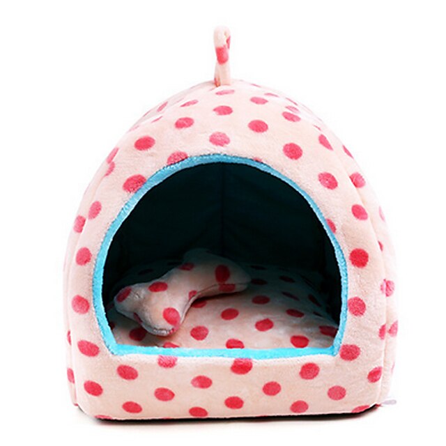  Portable / Breathable Dog Clothes Bed Polka Dot Beige / Pink / Light Blue Cat / Dog