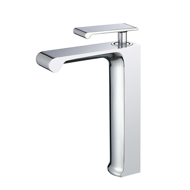  Kylpyhuone Sink hana - Standard Kromi Integroitu Yksi kahva yksi reikäBath Taps