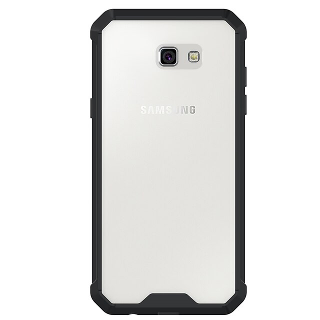  מגן עבור Samsung Galaxy A3 (2017) / A5 (2017) / A7 (2017) עמיד בזעזועים / שקוף כיסוי אחורי אחיד קשיח אקרילי