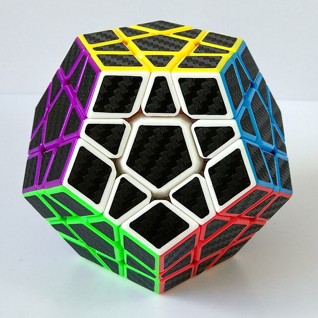  Magic Cube IQ-kub z-cube Kolfiber Megaminx 3*3*3 Mjuk hastighetskub Magiska kuber Stresslindrande leksaker Utbildningsleksak Pusselkub Matt Barn Vuxna Leksaker Unisex Present