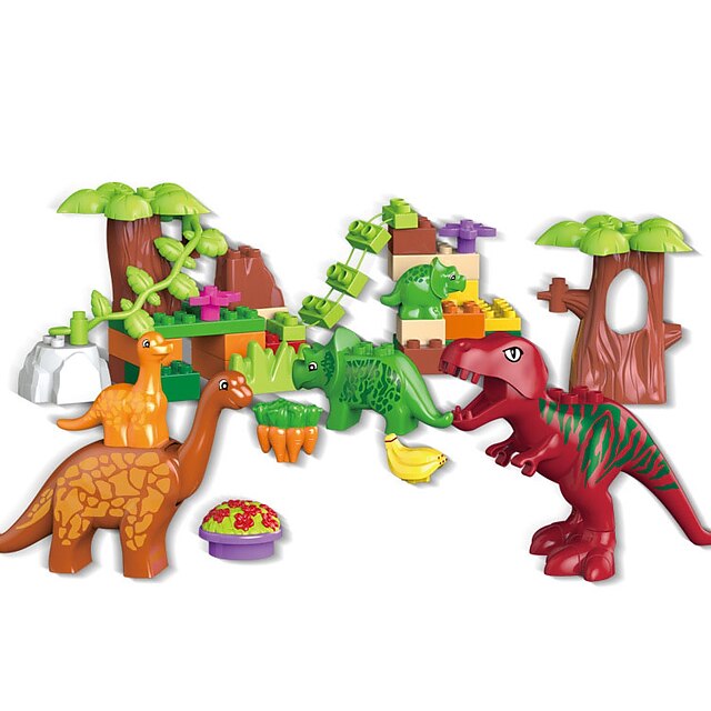  Stavební bloky Vzdělávací hračka Stavební sada hračky Dinosaurus kompatibilní Plastický Legoing Šetrný vůči životnímu prostředí Zvířata Chlapecké Dívčí Hračky Dárek / Dětské