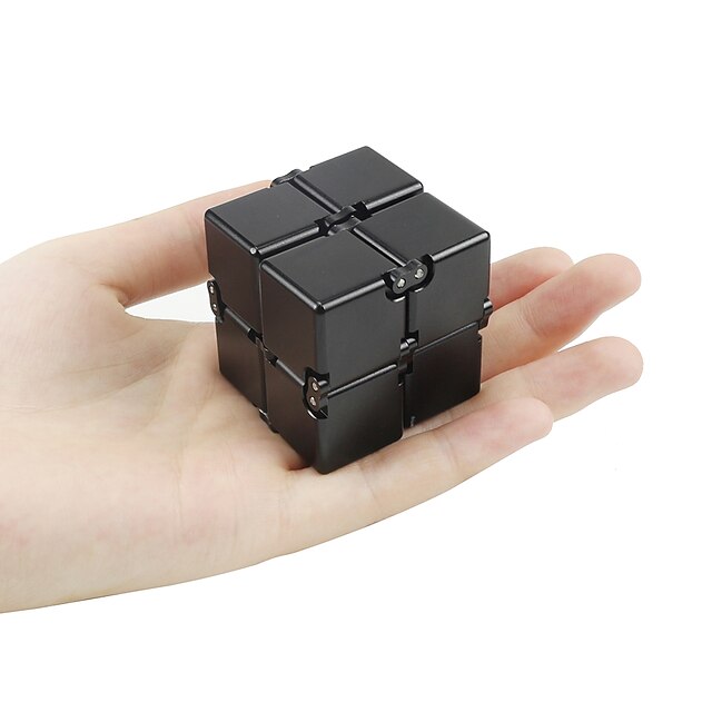  Infinity Cubes / Fidget Spinner / Fidget Toy for Killing Time / Stress and Anxiety Relief / Focus Toy Novelty Metalic / Chrome Pieces Unisex Kid's / Adults' Gift
