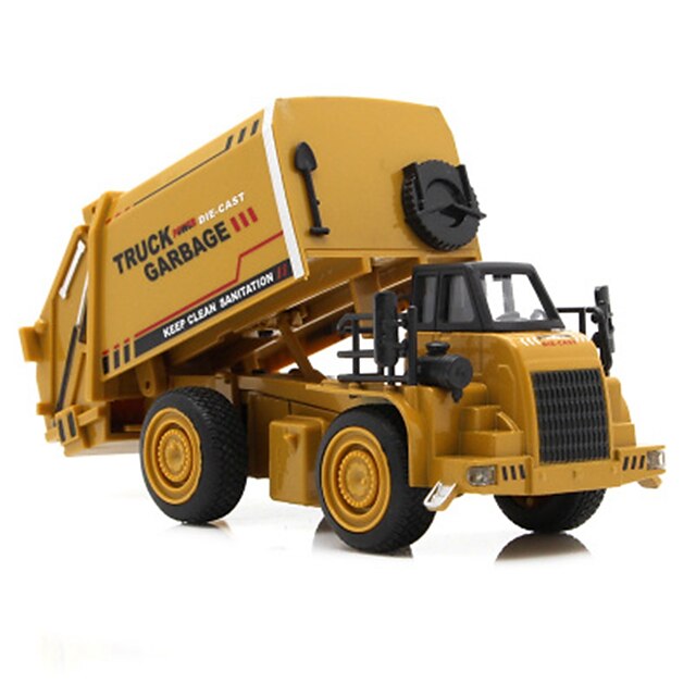  ABS Escavadeiras Caminhão De Saneamento Caminhões & Veículos de Construção Civil Carros de Brinquedo Veículos de Metal Caminhão Maquina de Escavar Unisexo Crianças Brinquedos de carro