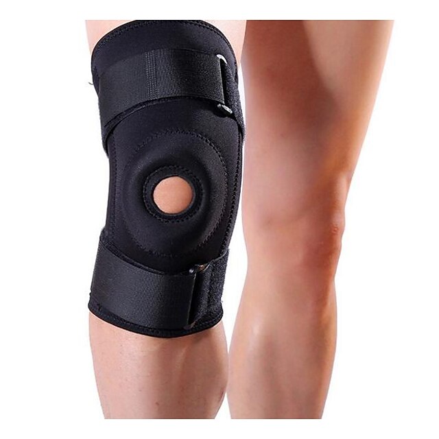  Joelheira para Corrida Resistente ao Desgaste Scratch Resistant Amortecimento de vibrações 1pç Roupas para Lazer Preto