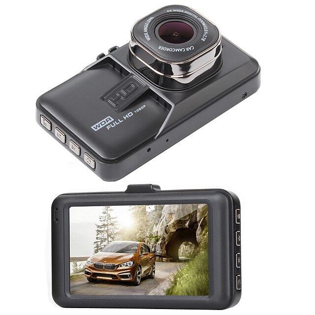  Y1 1080p Bil DVR 170 grader Vidvinkel 3 inch Dash Cam med Bevægelsessensor Biloptager