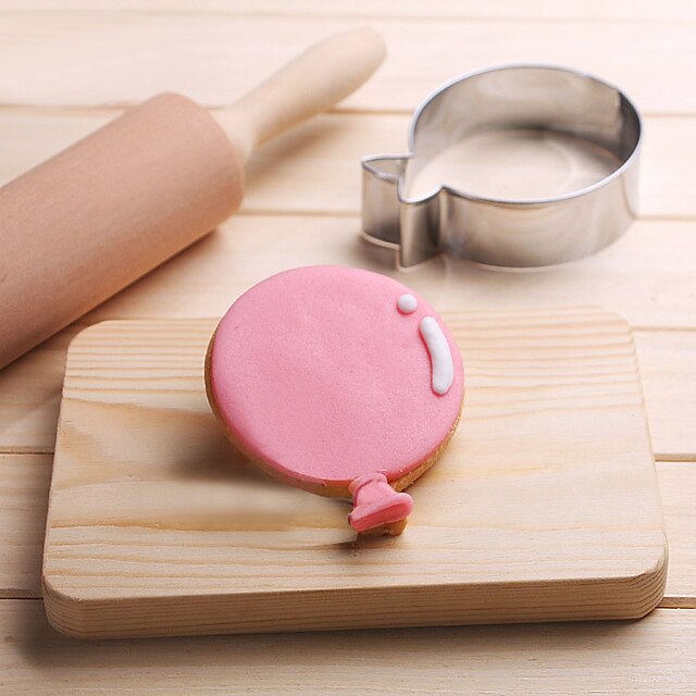  Ballon koekjes cutter roestvrij staal koekje cakevorm keuken bakken tools