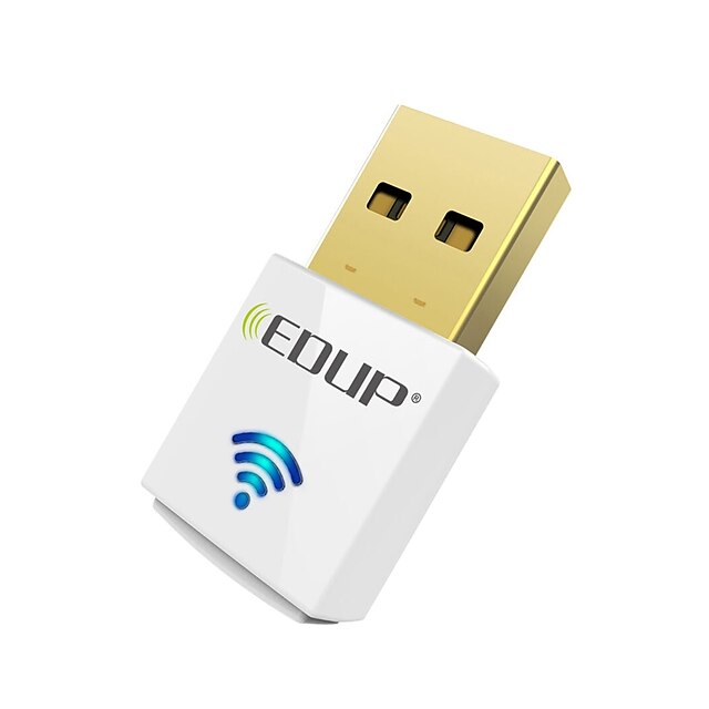  Edup usb wirelss wifi adaptador 600mbps dual band 11ac mini cartão de rede sem fio dongle ep-ac1619