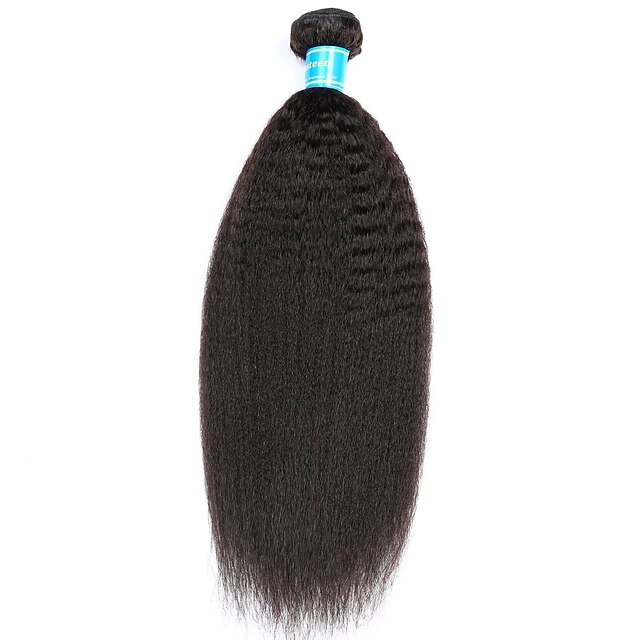  1 Bundle Malajské vlasy Rovné, bláznivé Remy vlasy 100 g Lidské vlasy Vazby 8-30 inch Lidské vlasy Vazby Rozšíření lidský vlas / 10A