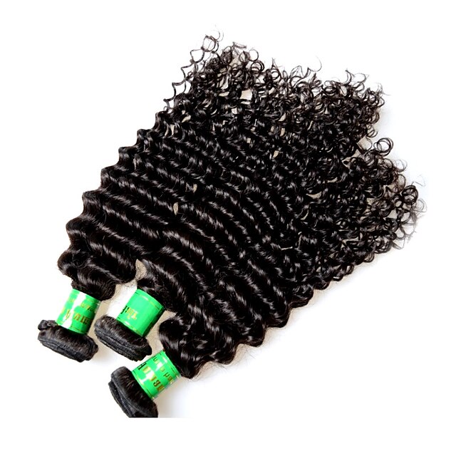  Remy Human Hair Remy Weaves Curly Indian Hair 300 g