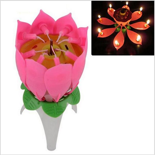  Decorações de Bolo Florais / Botânicos / Tema Flores / Tema Borboleta Plástico Aniversário com 1 pcs Caixa de Ofertas