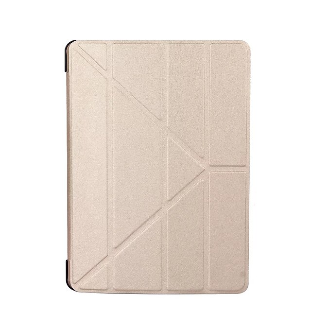  Capinha Para Apple iPad Air / iPad 4/3/2 / iPad Mini 3/2/1 Com Suporte / Hibernação / Ligar Automático / Translúcido Capa Proteção Completa Sólido Rígida PU Leather / iPad Pro 10.5 / iPad (2017)