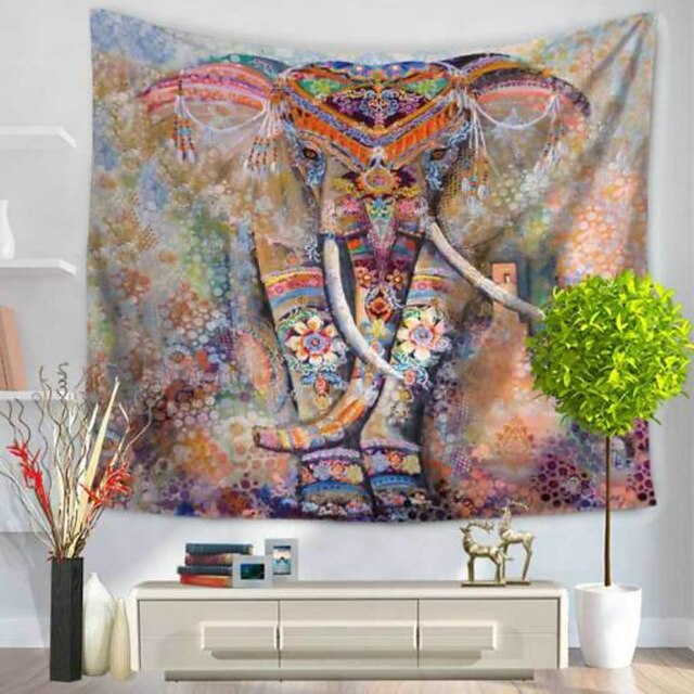  Tier Wand-Dekor 100% Polyester Modern Wandkunst, Wandteppiche Dekoration