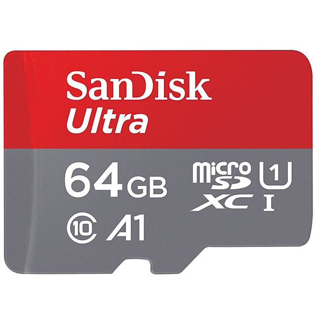  SanDisk 64 GB Memóriakártya UHS-I U1 Class10 A1