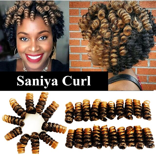 Braiding Hair Crochet Curly Braids Synthetic Hair 20 roots / pack, 1pc / pack Hair Braids 100% kanekalon hair / There are 20 roots per pack. Normally five to six packs are enough for a full head.