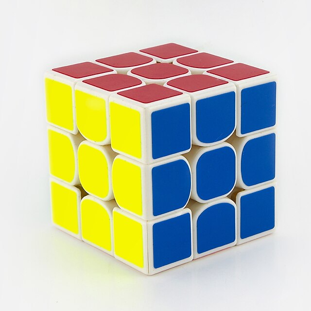  Rubik's Cube MoYu 3*3*3none Cubo Macio de Velocidade Cubos mágicos Brinquedo Educativo Antiestresse Cubo Mágico Adesivo Liso Quadrada Dom