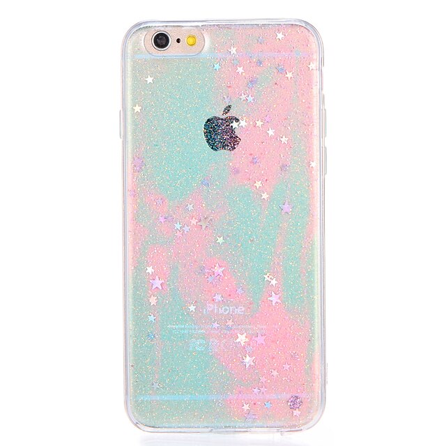  Case For iPhone 7 / iPhone 7 Plus / iPhone 6s Plus Pattern Back Cover Glitter Shine / Color Gradient Soft TPU for iPhone 7 Plus / iPhone 7 / iPhone 6s Plus