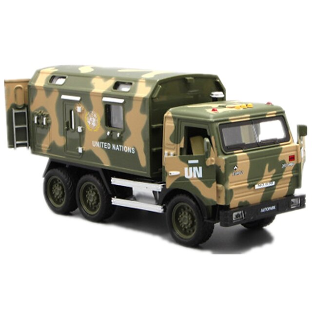  Metallico Carro armato Camion Missile Camion e veicoli edili giocattolo Macchinine giocattolo Veicoli a molla Coda Unisex Per bambini Giocattoli Car