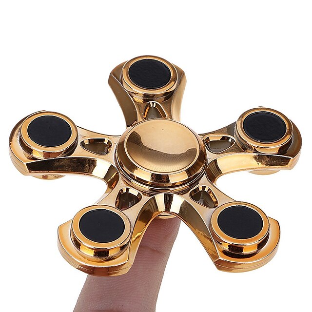  Stresszoldó pörgettyűk / Kézi Spinner / Búgócsiga Enyhíti ADD, ADHD, a szorongás, az autizmus / Office Desk Toys / Focus Toy Króm Darabok