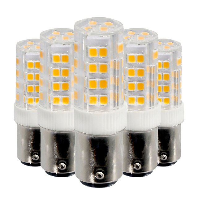  YWXLIGHT® 5pcs 5 W LED corn žárovky 350-450 lm 52 LED korálky SMD 2835 Teplá bílá Chladná bílá 85-265 V / 5 ks