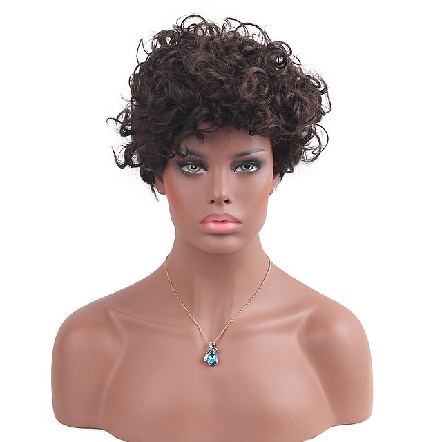  prevailing short curly hair hair synthetic wig suitable for all kinds of people