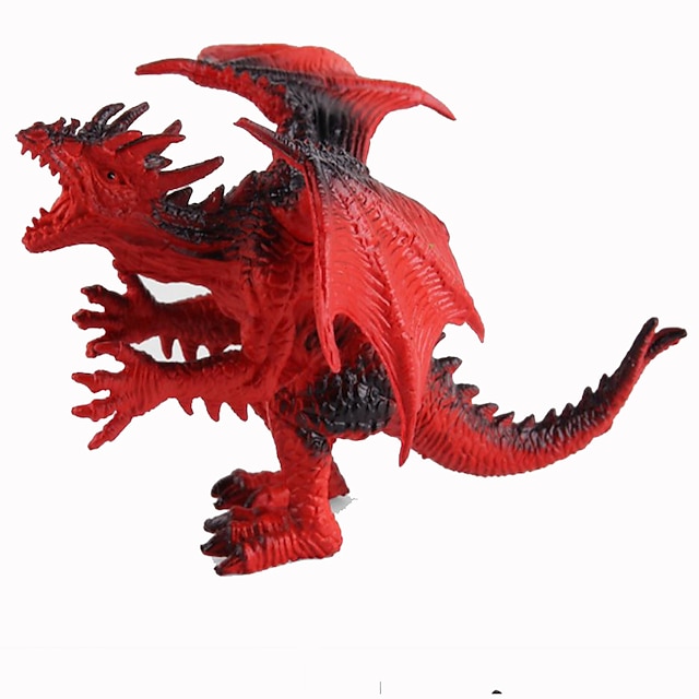 Dragon & Dinosaur Toy Model Building Kit Dragons Triceratops Dinosaur Figure Jurassic Dinosaur Tyrannosaurus Rex Plastic Kid's Party Favors, Science Gift Education Toys for Kids and Adults