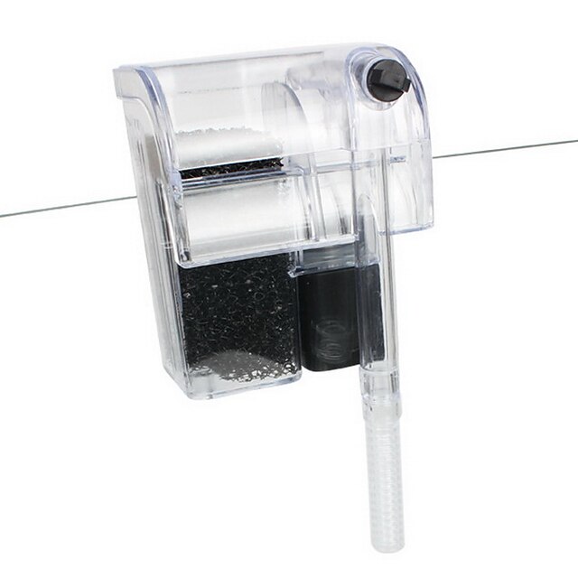  Aquarium Fish Tank Filter Vacuum Cleaner Noiseless Plastic 220 V