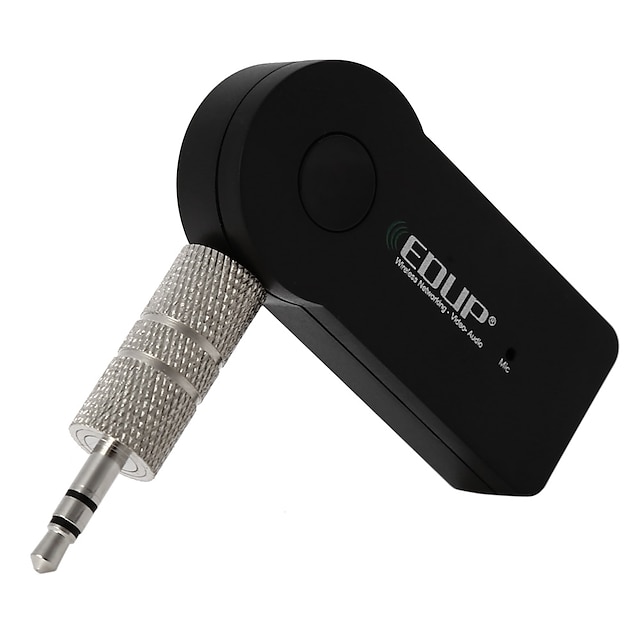  Edup ep-b3511 автомобильный музыкальный приемник беспроводной аудио-видео адаптер Bluetooth 4.1 с 3,5-мм аудиоразъемом