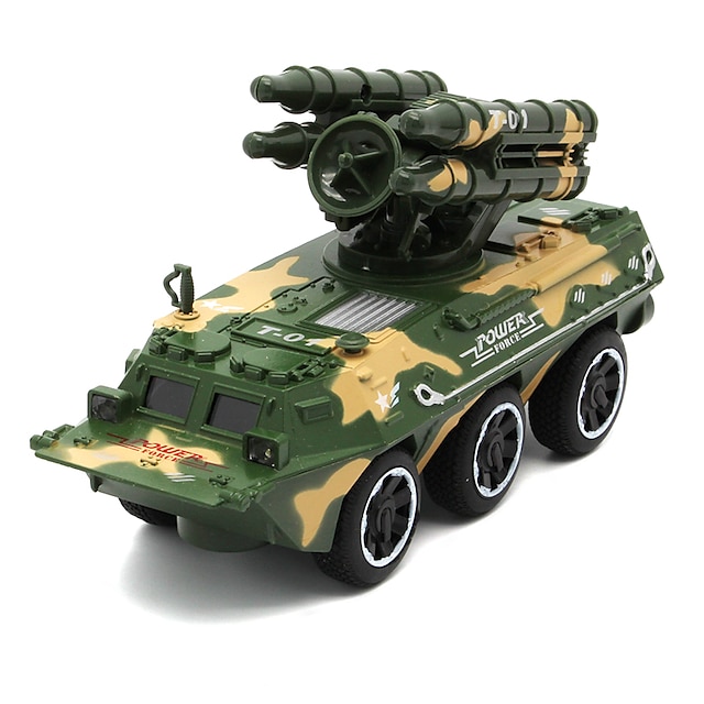  Veículo Militar Tanque Caminhões & Veículos de Construção Civil Carros de Brinquedo 01:32 Simulação Crianças Unisexo Brinquedos Dom