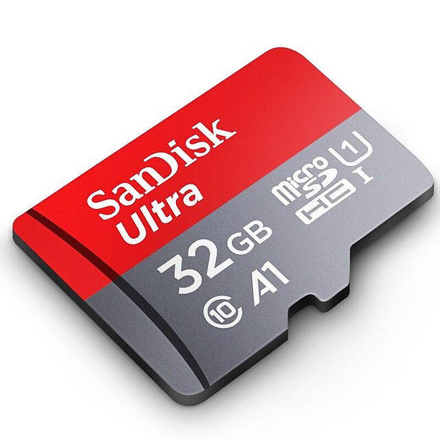  サンディスクウルトラ32GBマイクロSDカードUHS-I C10 U1 A1メモリカード100MB /秒256G 128G 64G 16G 8GマイクロTfフラッシュカード
