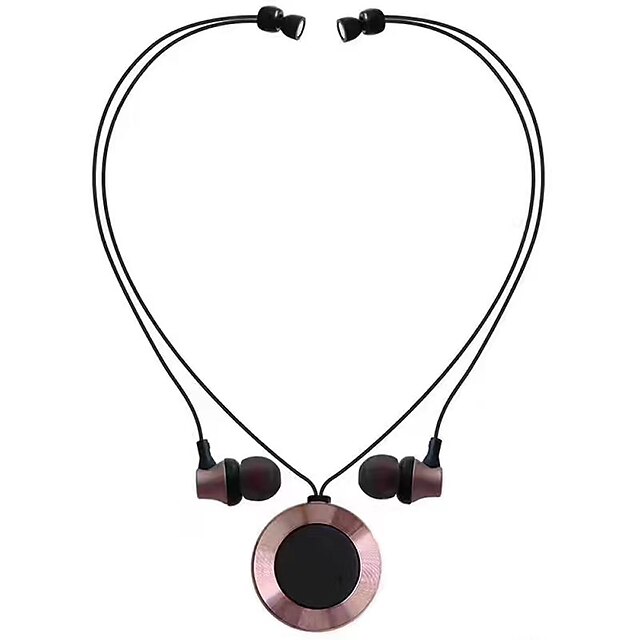  Cwxuan Magnetic Pendant Necklace Bluetooth 4.1 Earphone for iPhone and Android Smartphone
