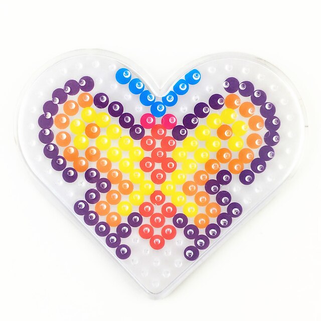  Drawing Toy Fuse beads Novelty Cartoon Heart Butterfly Plastic 5mm Template Kid's Adults' Boys' Girls' for Birthday Gifts or Party Favors / 14 years+