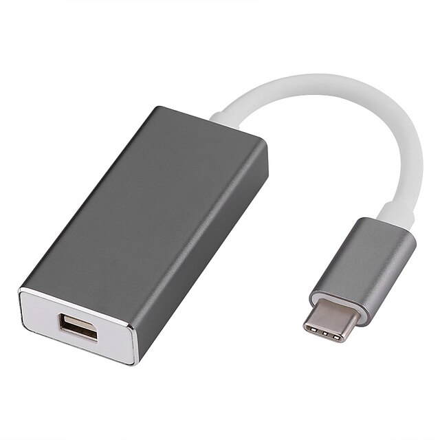  Mini Displayport - USB 3.1 Typ C Male - Female 0,15m (0.5Ft)