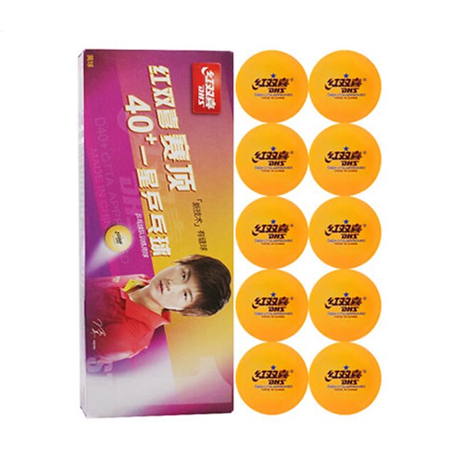  1 PCS 1 Star Ping Pang / Table Tennis Ball Plastic High Elasticity / Durable For Table Tennis Performance